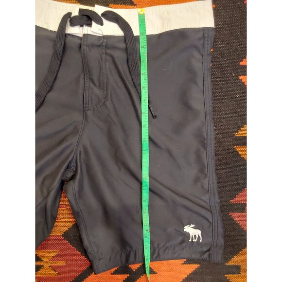 Abercrombie and Fitch Men's Navy & White Swim Trunks, Bathing Suit in Size XL. - Picture 5 of 16